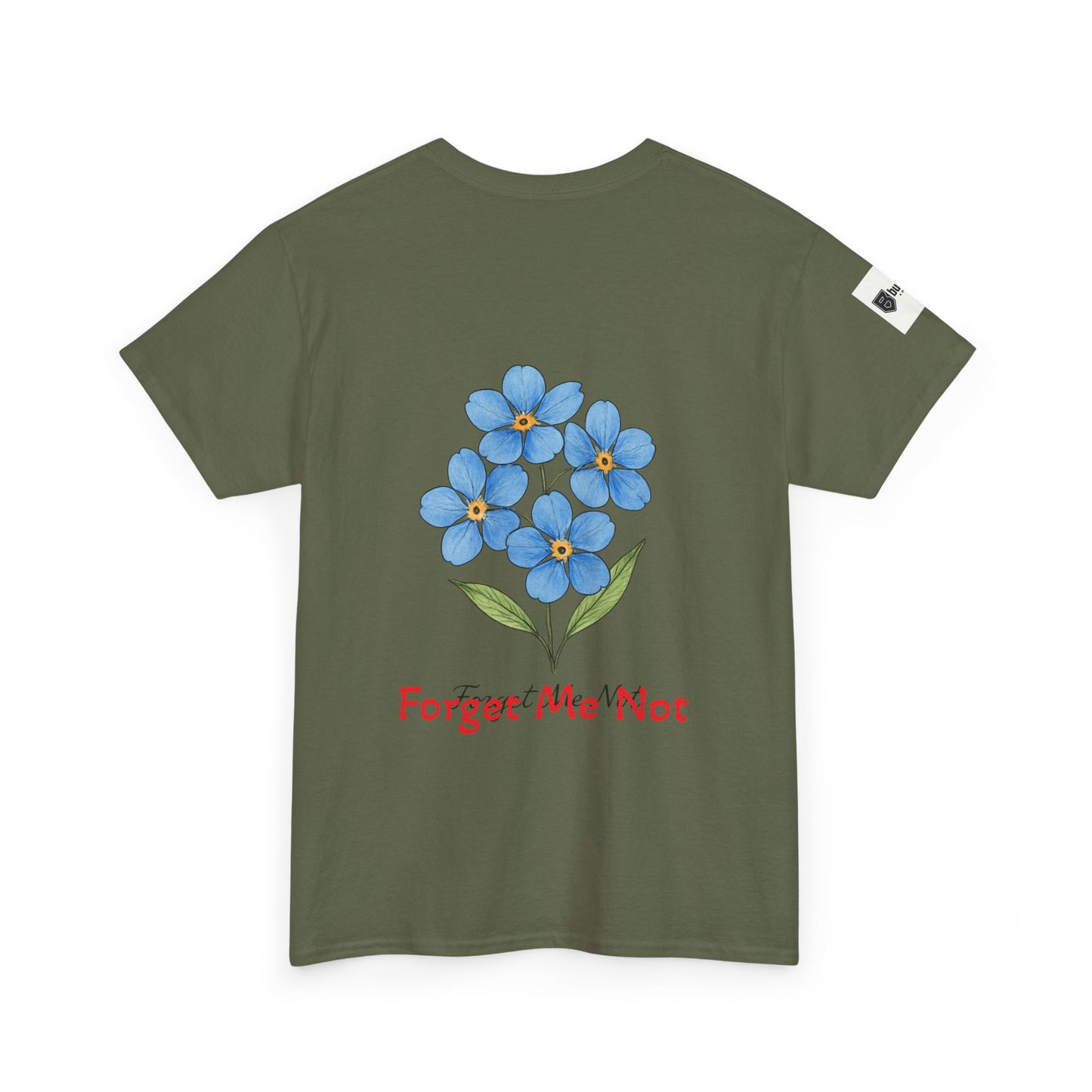 Forget Me Not Tee — "Love Remembers Even When The Mind Forgets" Caregiver Memory Shirt