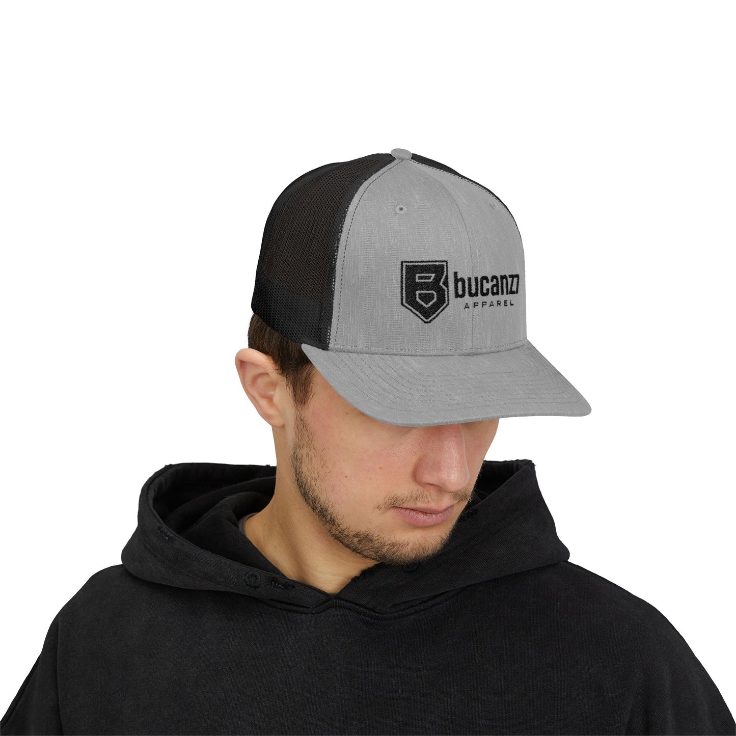 Trucker Cap – Bucanz Apparel Logo Snapback Mesh Hat