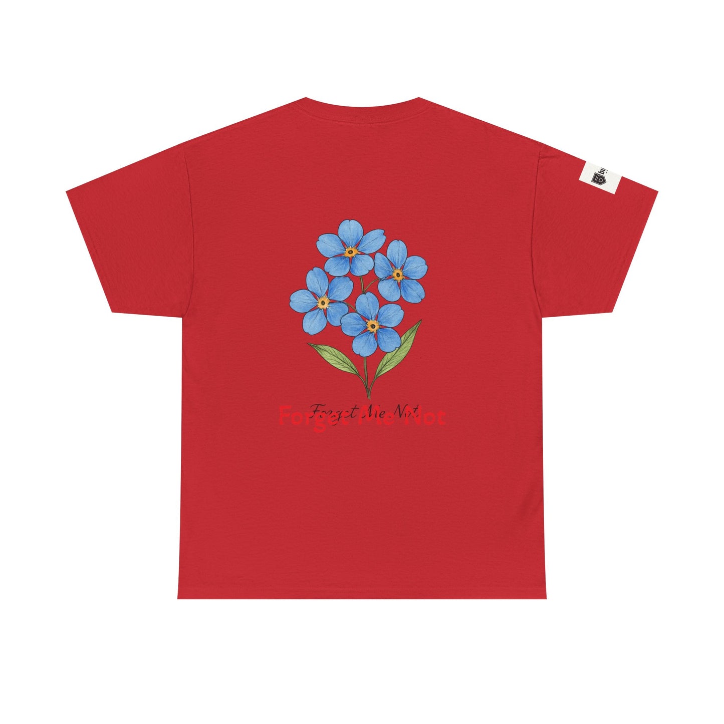 Forget Me Not Tee — "Love Remembers Even When The Mind Forgets" Caregiver Memory Shirt