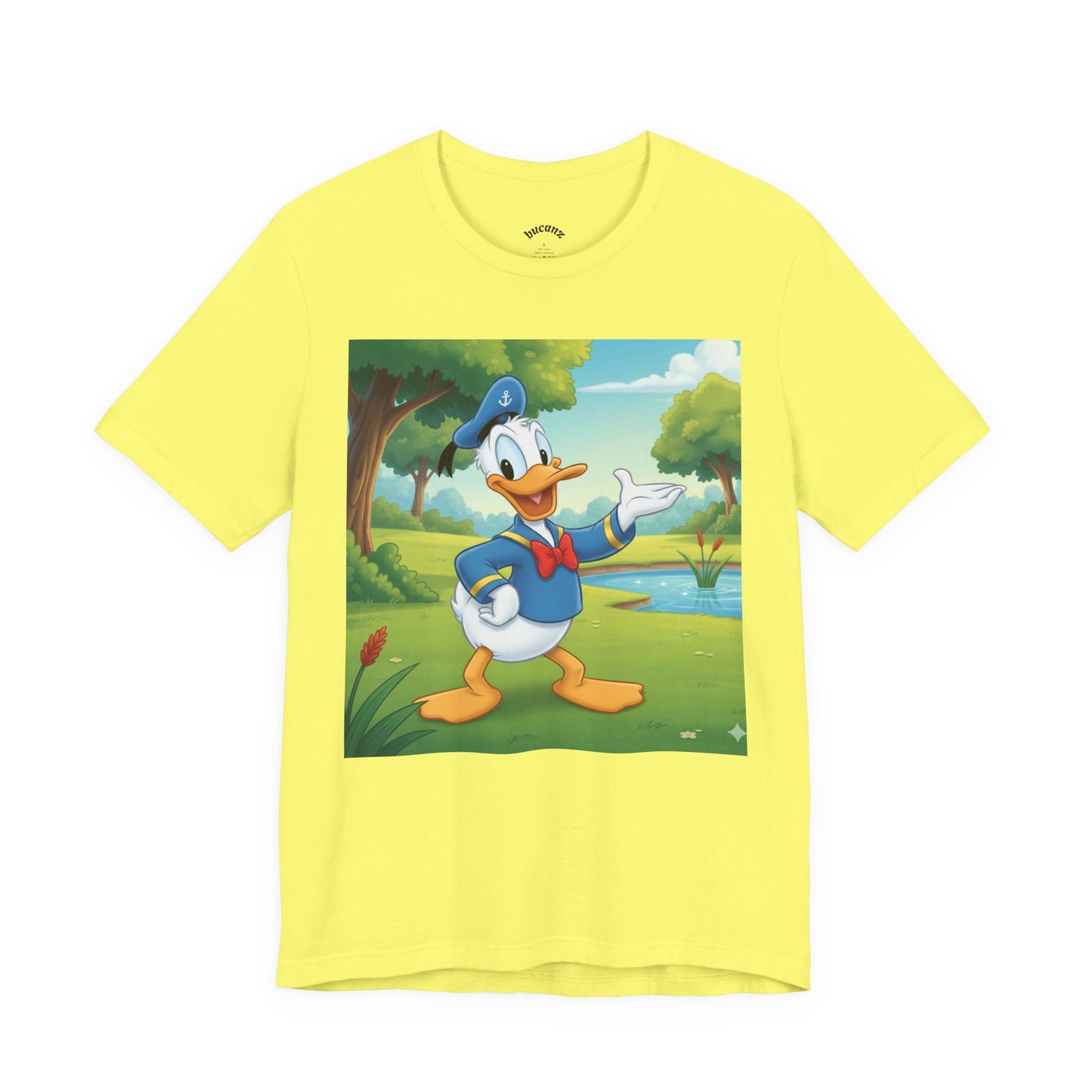 Donald Duck Graphic Tee - Fun Unisex Jersey T-Shirt for Disney Fans, Casual Wear, Gift for Birthdays, Disney Park Outfits, Summer Style
