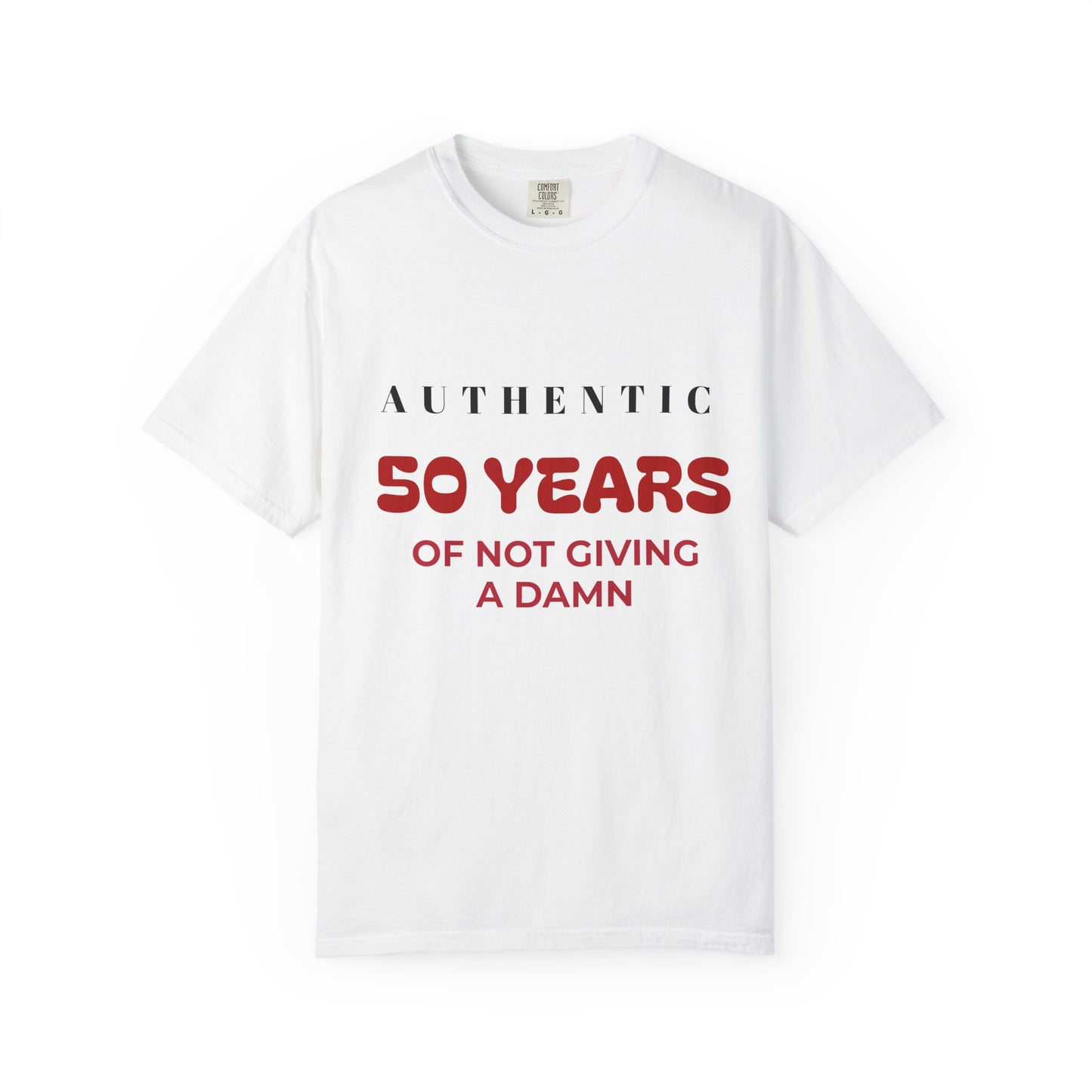 50th Birthday Unisex T-Shirt - Authentic & Bold Design