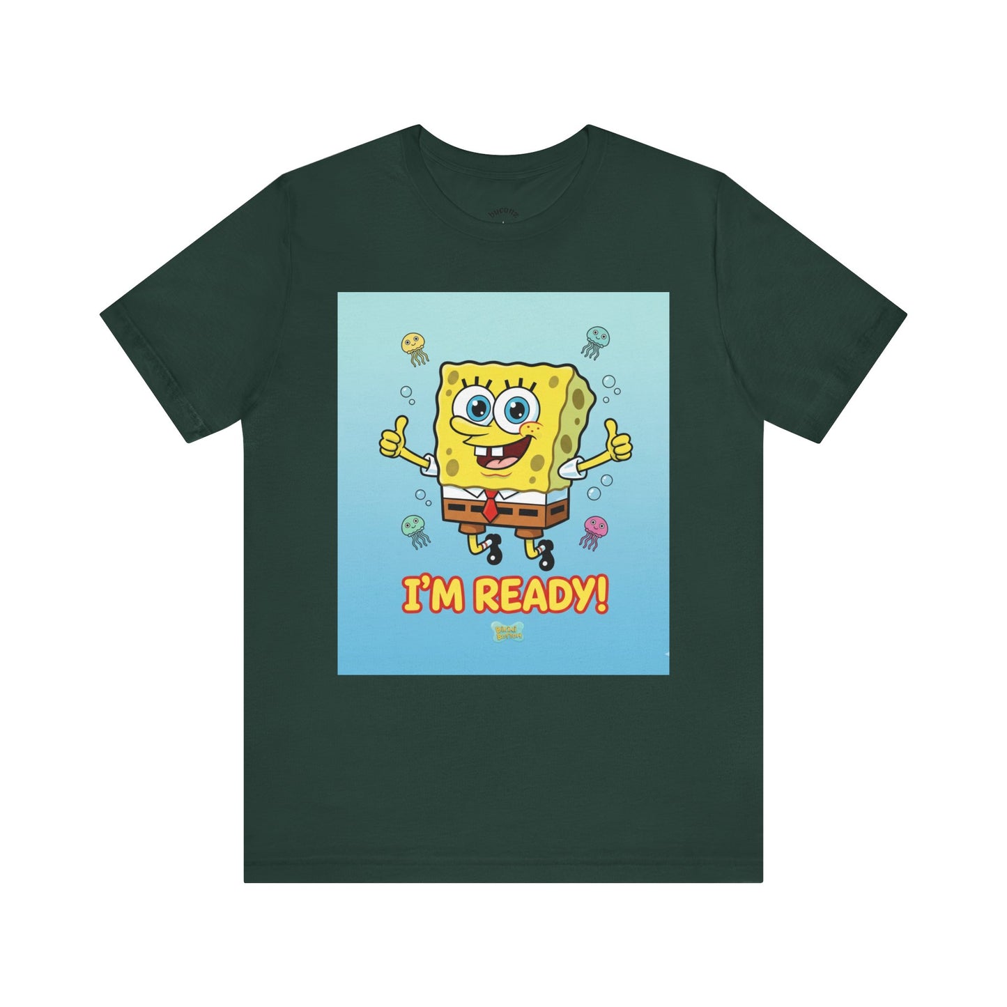 SpongeBob SquarePants Unisex Tee, Cartoon T-Shirt, Funny Gift, Kids Apparel, Summer Wear, Beach Shirt, Nostalgic Style
