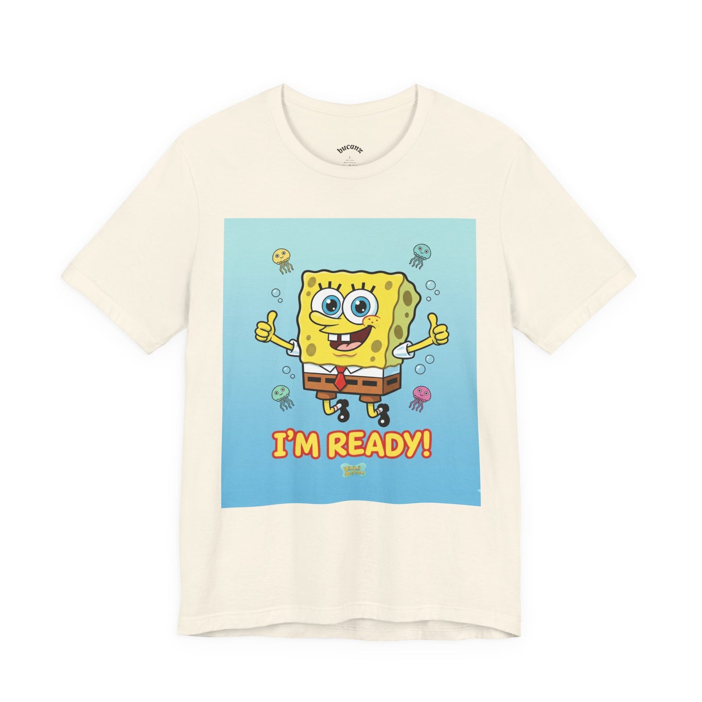 SpongeBob SquarePants Unisex Tee, Cartoon T-Shirt, Funny Gift, Kids Apparel, Summer Wear, Beach Shirt, Nostalgic Style