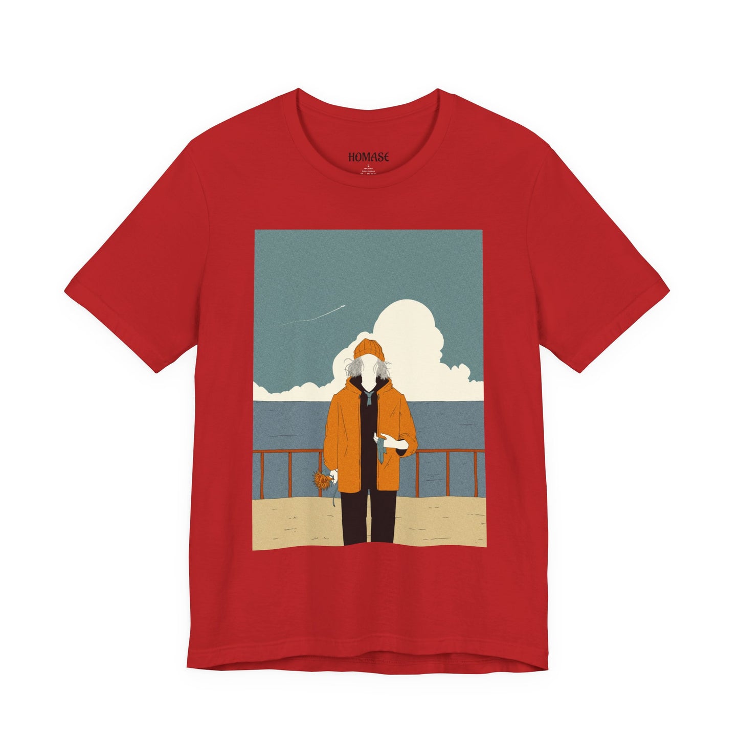 Coastal Adventure Tee - Vintage Ocean Print, Summer Vibe, Beachwear, Vacation Gift, Unisex Graphic Tee