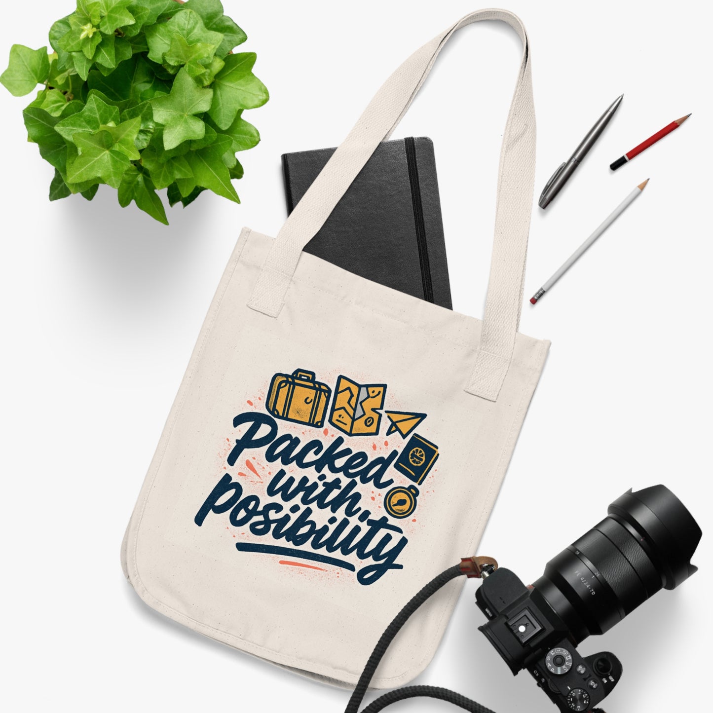 Packed with Possibility Organic Tote Bag