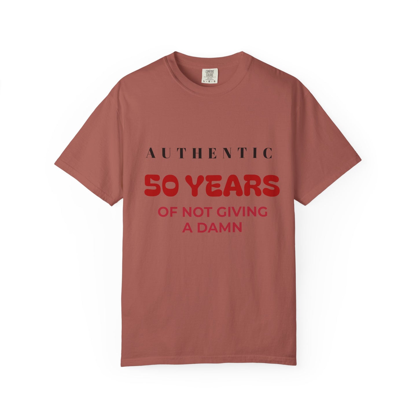 50th Birthday Unisex T-Shirt - Authentic & Bold Design