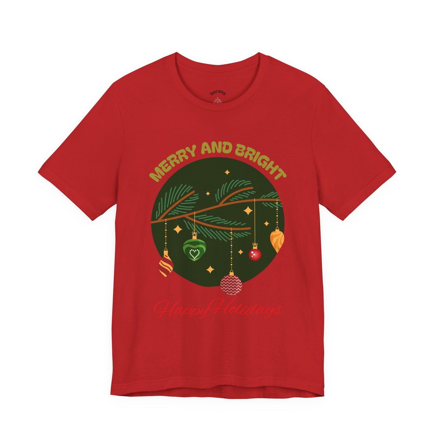 Merry and Bright Holiday Tee