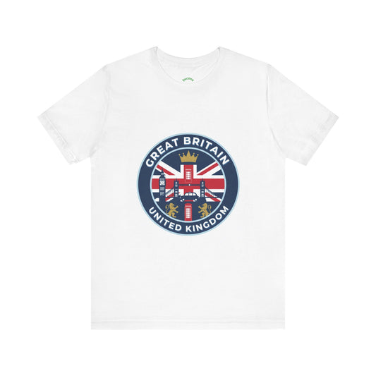 Great Britain Graphic Tee for Travel Enthusiasts
