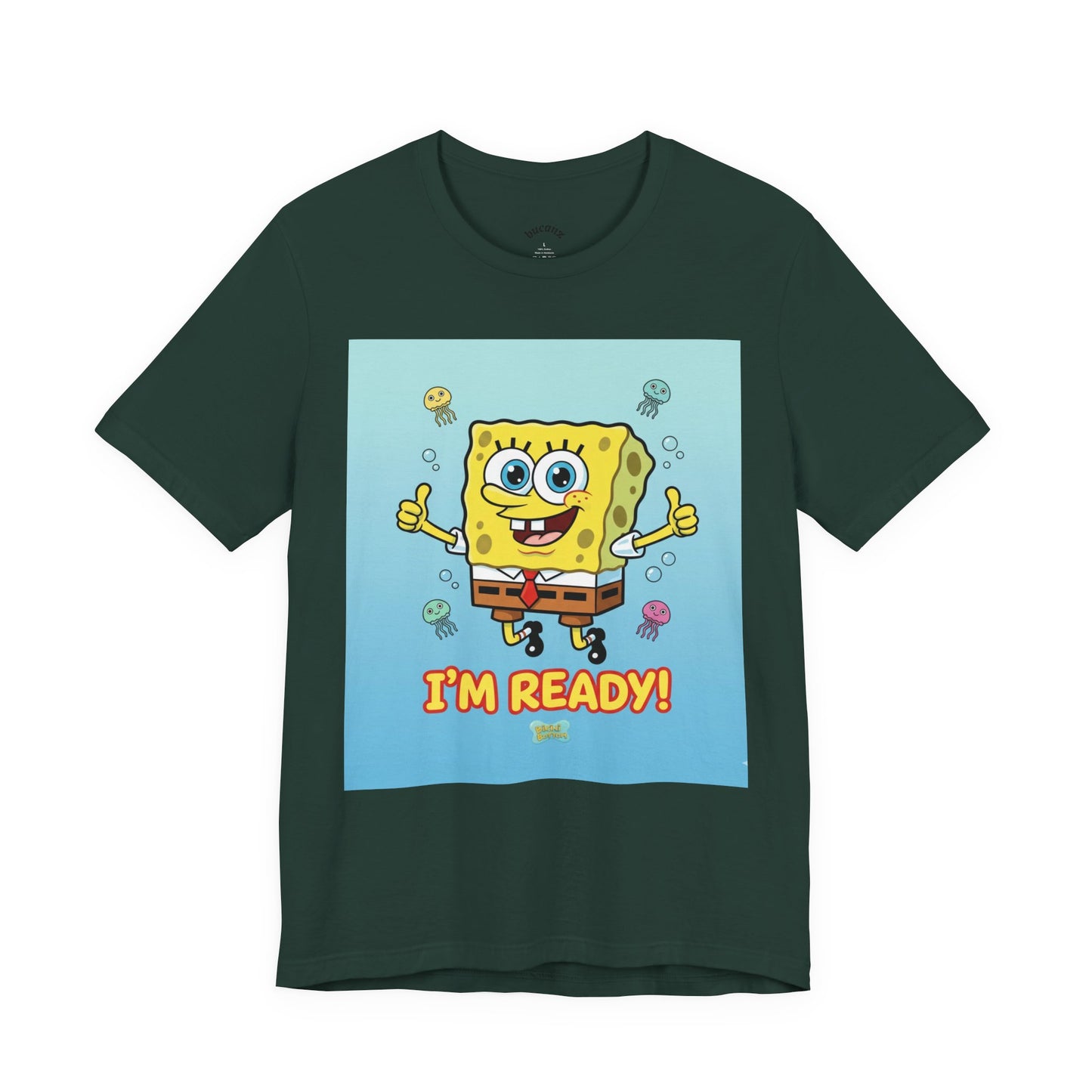 SpongeBob SquarePants Unisex Tee, Cartoon T-Shirt, Funny Gift, Kids Apparel, Summer Wear, Beach Shirt, Nostalgic Style