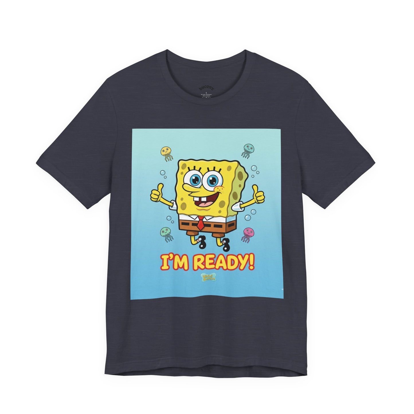 SpongeBob SquarePants Unisex Tee, Cartoon T-Shirt, Funny Gift, Kids Apparel, Summer Wear, Beach Shirt, Nostalgic Style