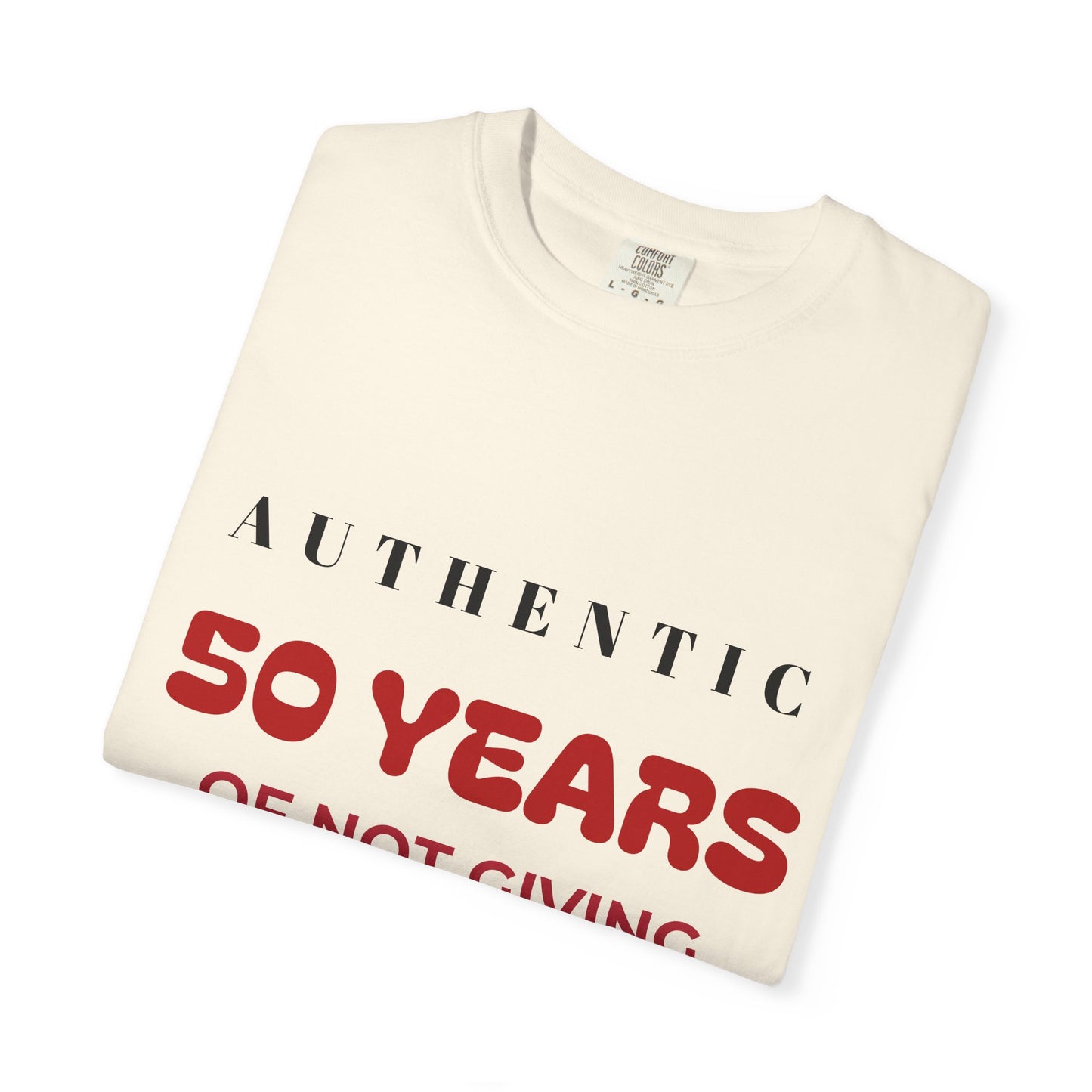 50th Birthday Unisex T-Shirt - Authentic & Bold Design