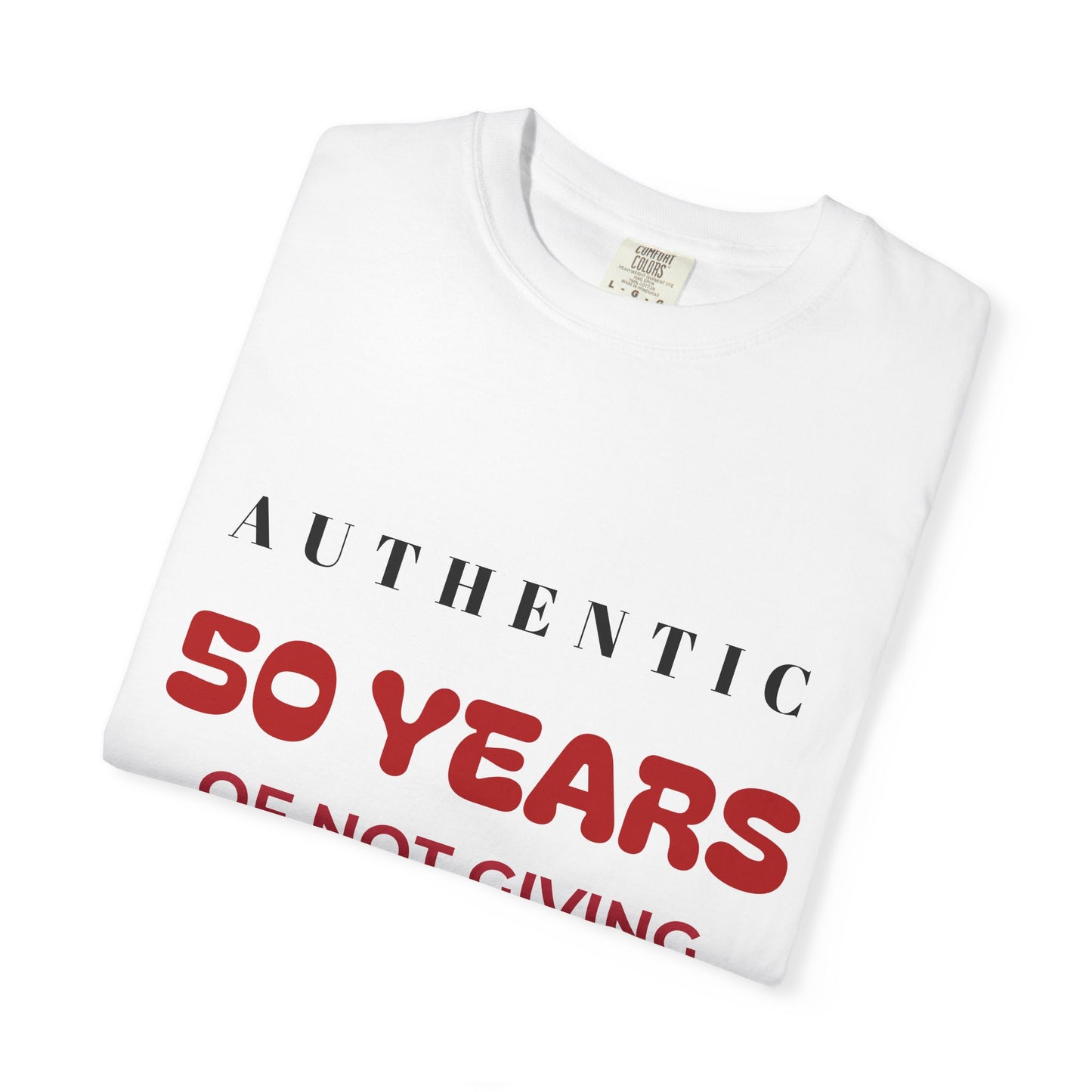 50th Birthday Unisex T-Shirt - Authentic & Bold Design