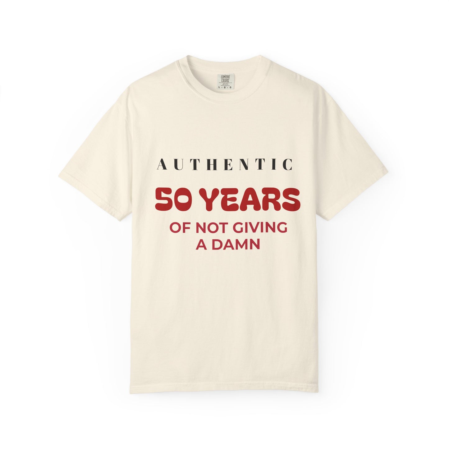 50th Birthday Unisex T-Shirt - Authentic & Bold Design