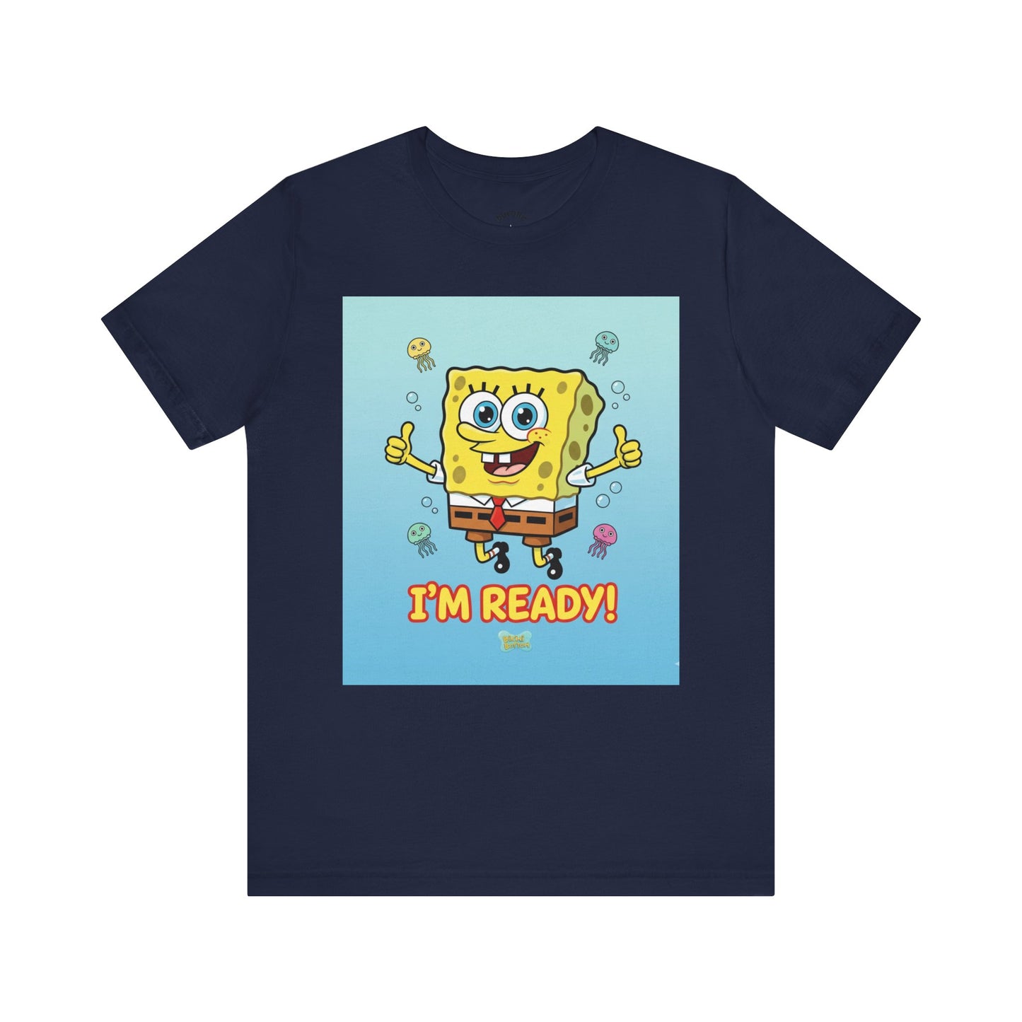SpongeBob SquarePants Unisex Tee, Cartoon T-Shirt, Funny Gift, Kids Apparel, Summer Wear, Beach Shirt, Nostalgic Style