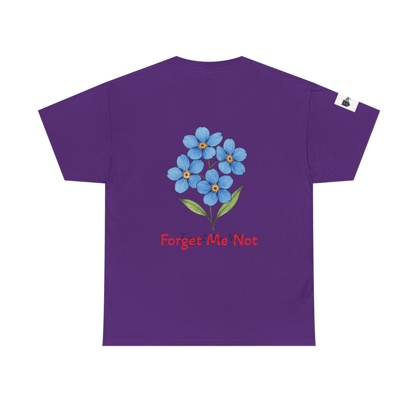 Forget Me Not Tee — "Love Remembers Even When The Mind Forgets" Caregiver Memory Shirt