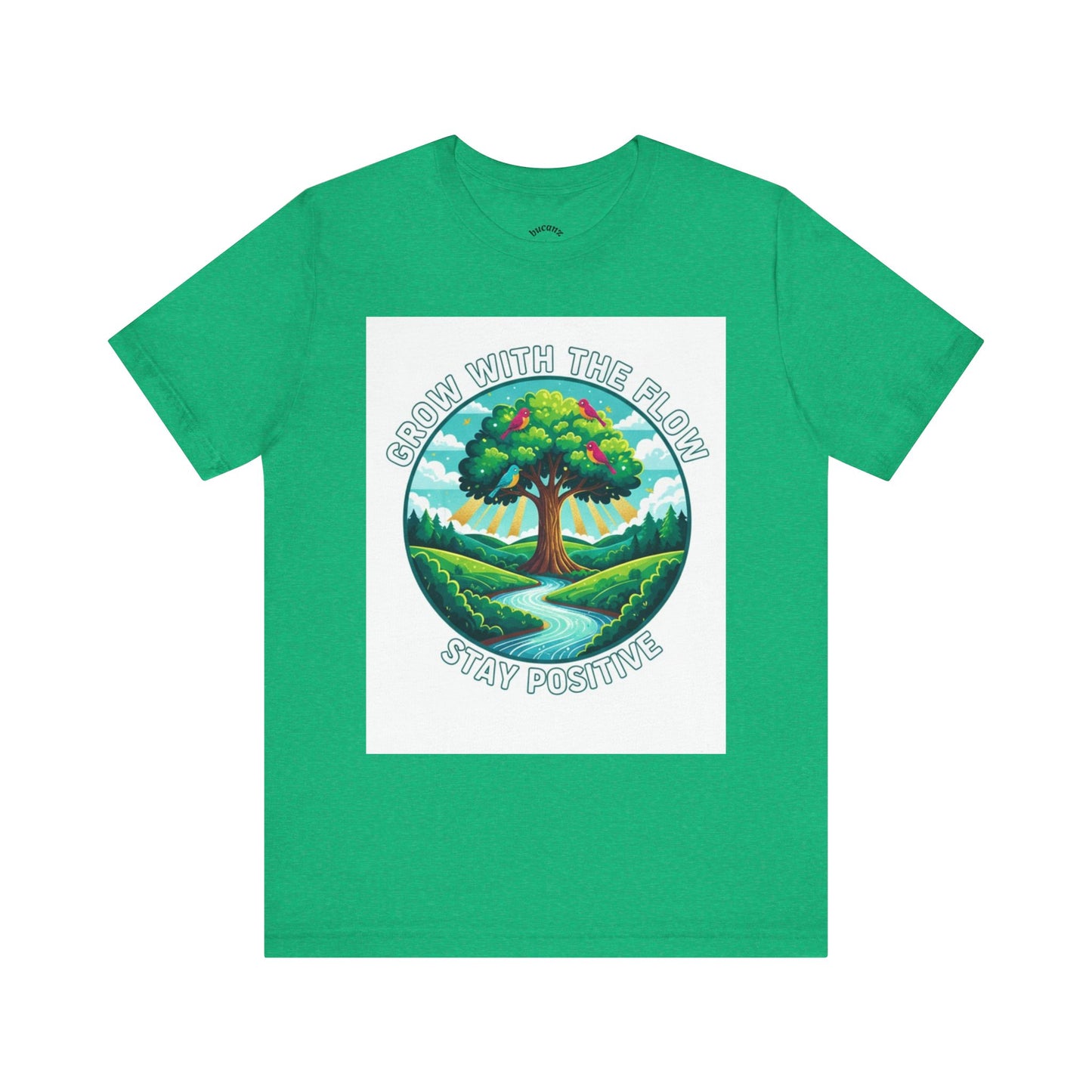 Positive Vibes Unisex Tee - Grow with the Flow