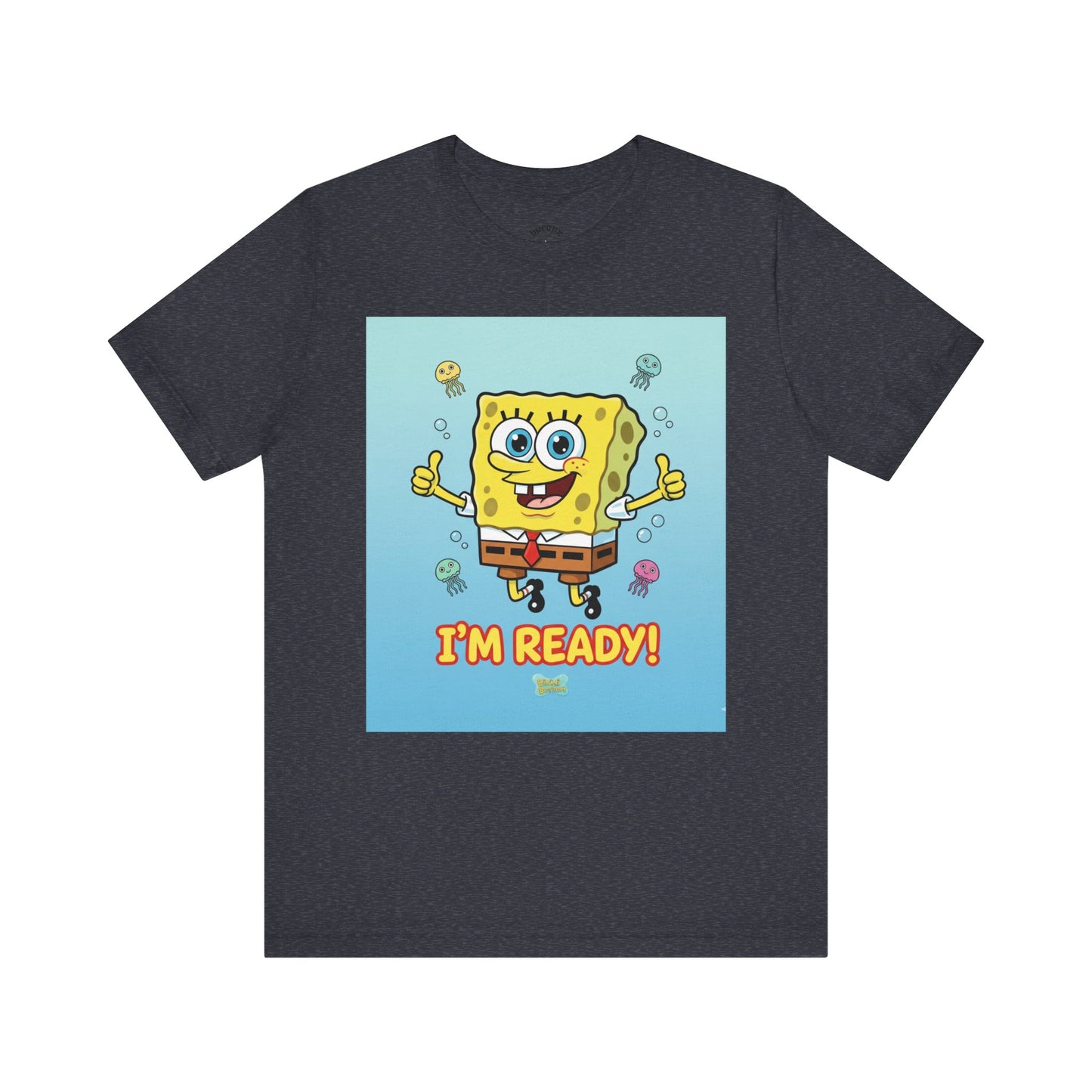 SpongeBob SquarePants Unisex Tee, Cartoon T-Shirt, Funny Gift, Kids Apparel, Summer Wear, Beach Shirt, Nostalgic Style