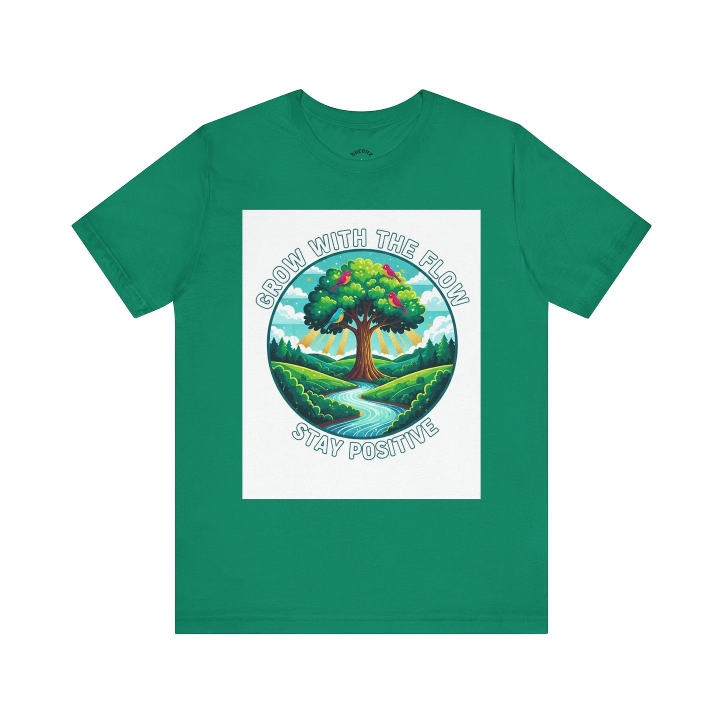 Positive Vibes Unisex Tee - Grow with the Flow