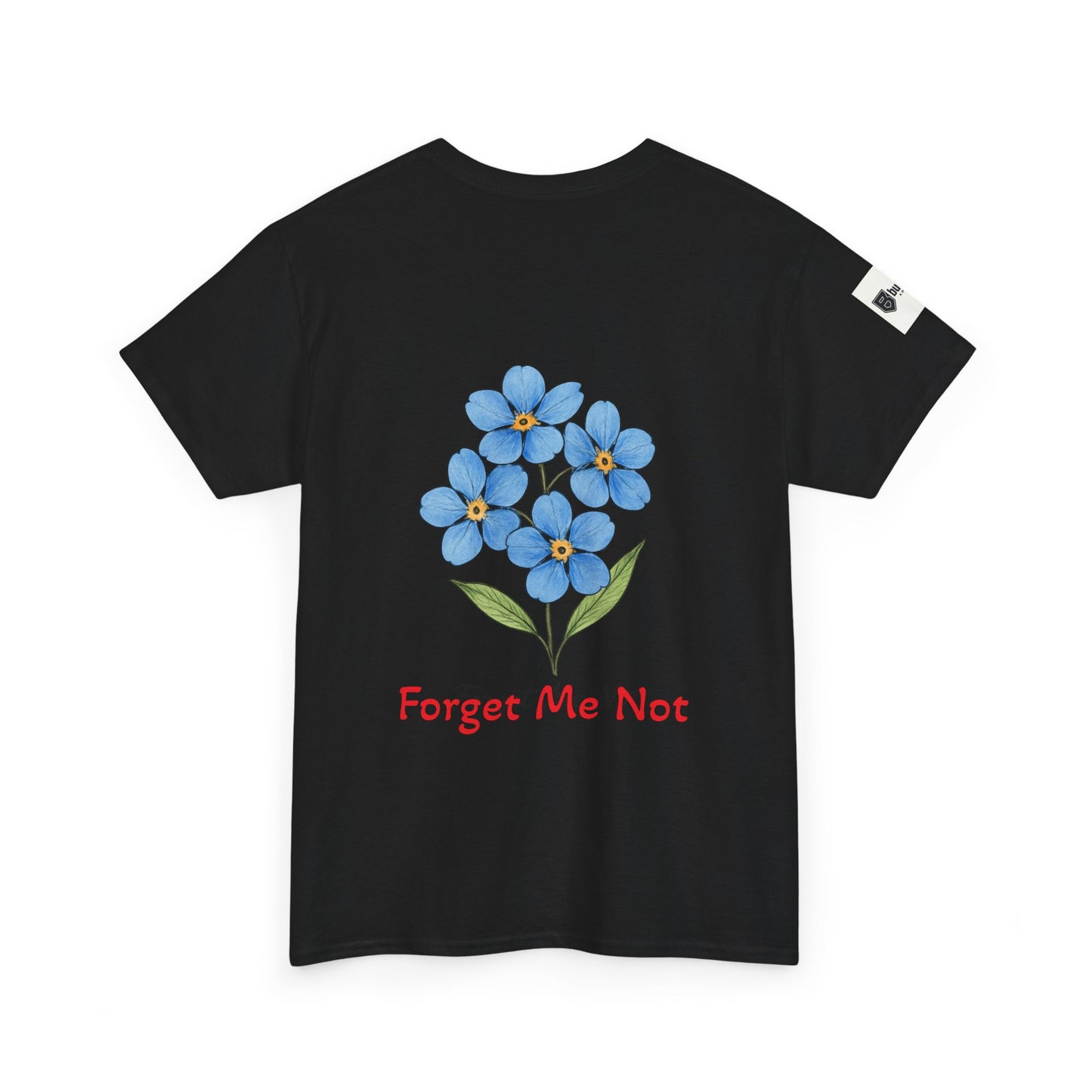 Forget Me Not Tee — "Love Remembers Even When The Mind Forgets" Caregiver Memory Shirt