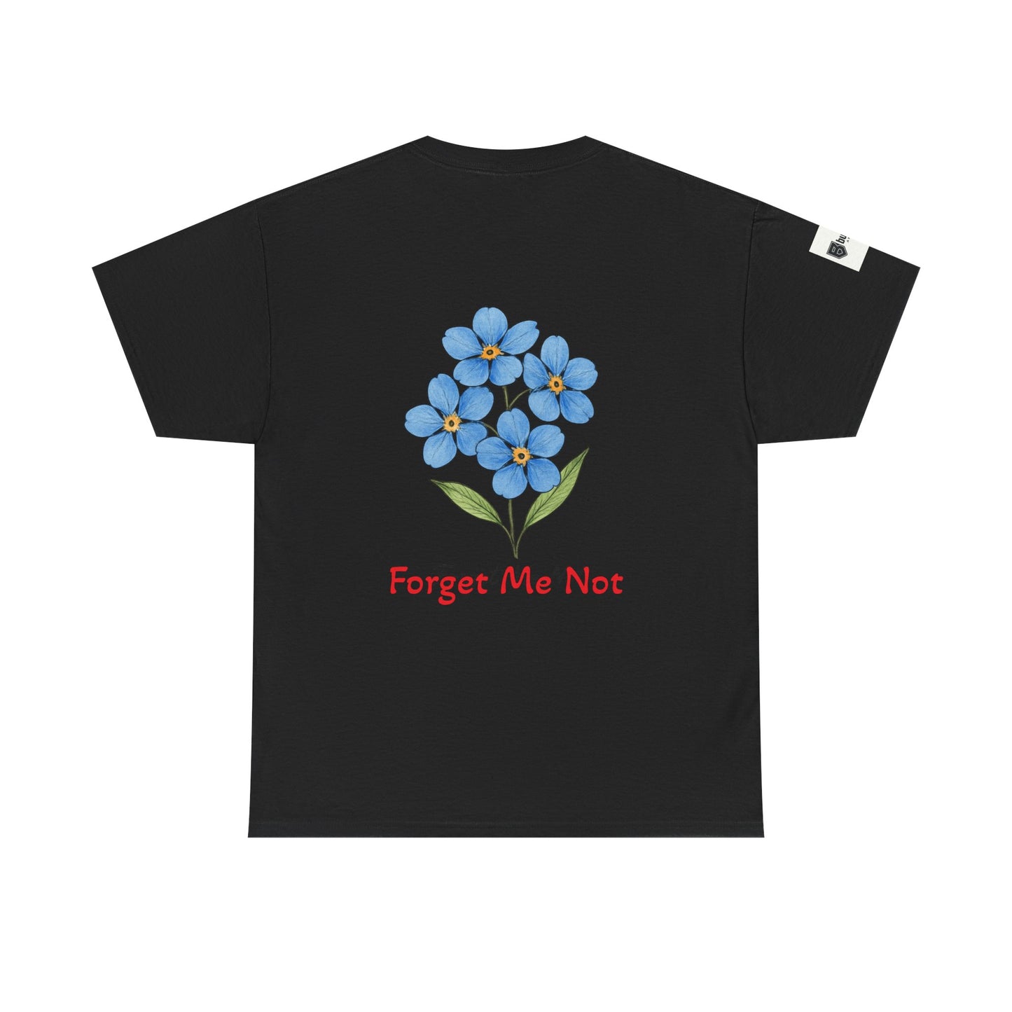 Forget Me Not Tee — "Love Remembers Even When The Mind Forgets" Caregiver Memory Shirt