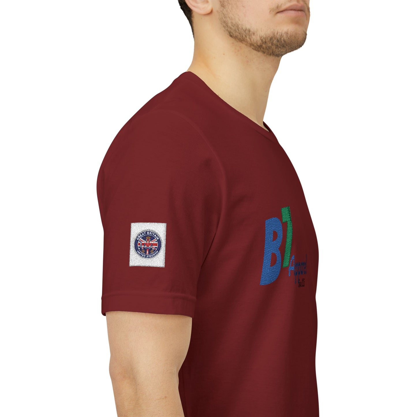 B7 Apparel Logo Tee — Classic White Short Sleeve Shirt