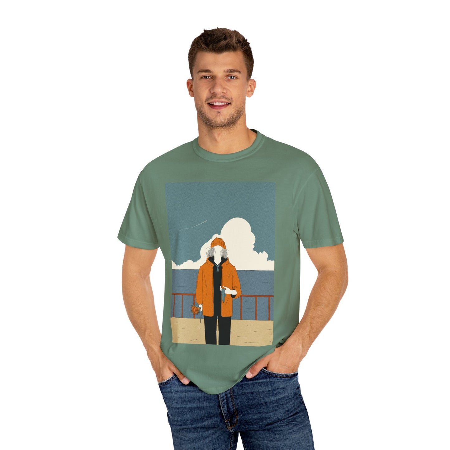 Ocean Breeze Unisex T-Shirt - Casual Summer Wear with Retro Vibes