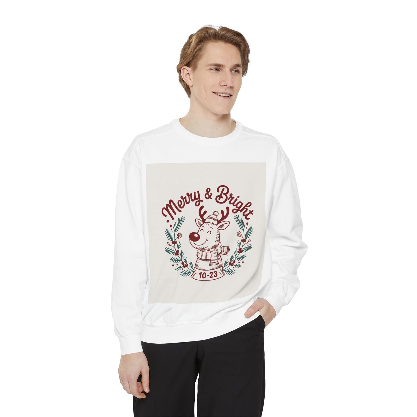 Merry & Bright Unisex Sweatshirt