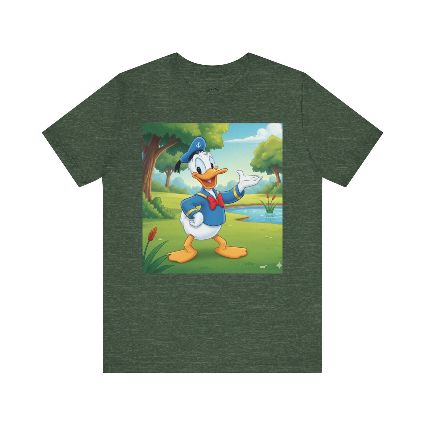 Donald Duck Graphic Tee - Fun Unisex Jersey T-Shirt for Disney Fans, Casual Wear, Gift for Birthdays, Disney Park Outfits, Summer Style