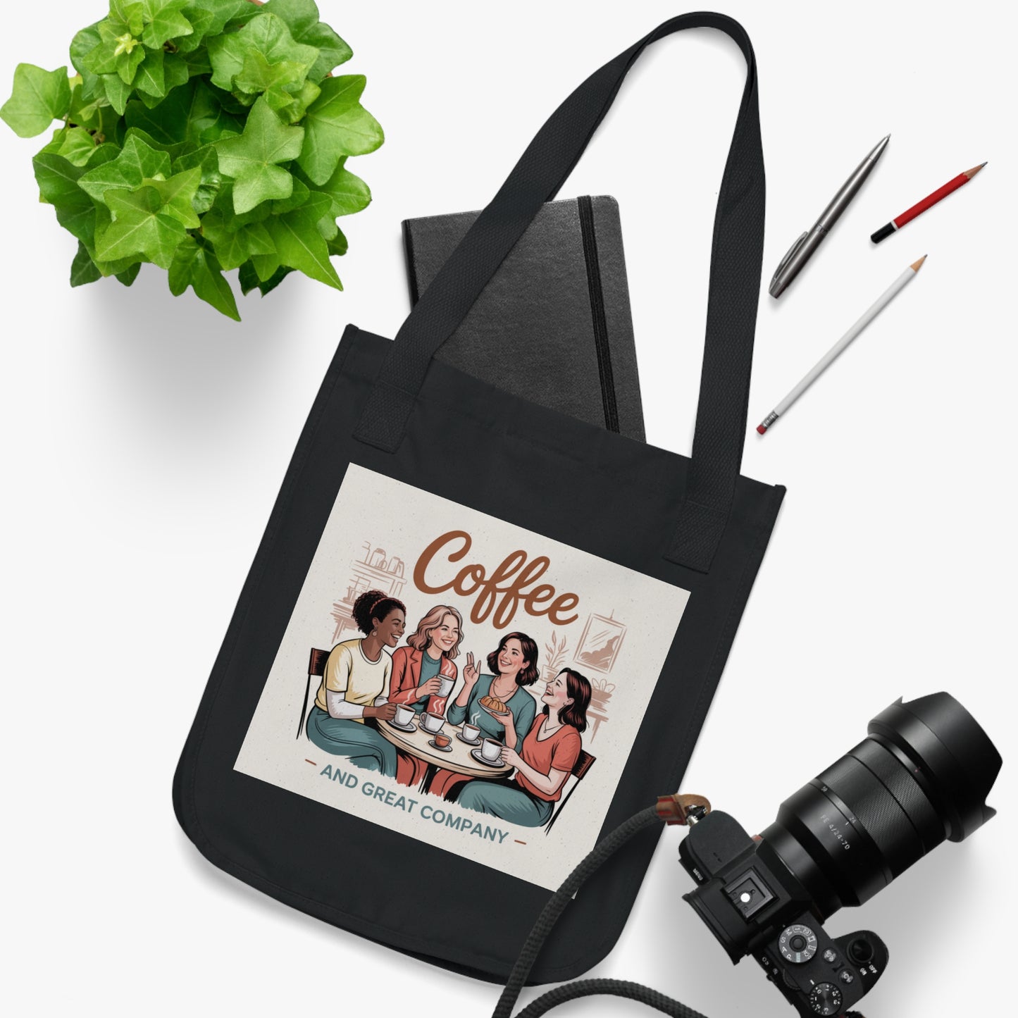Coffee & Great Company Tote Bag