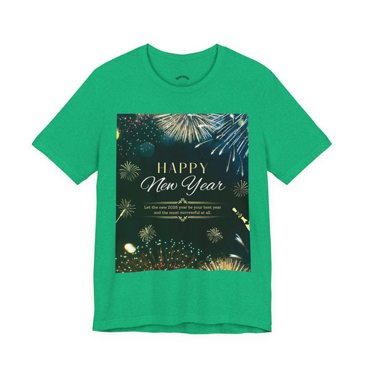 Happy New Year Unisex Jersey Tee