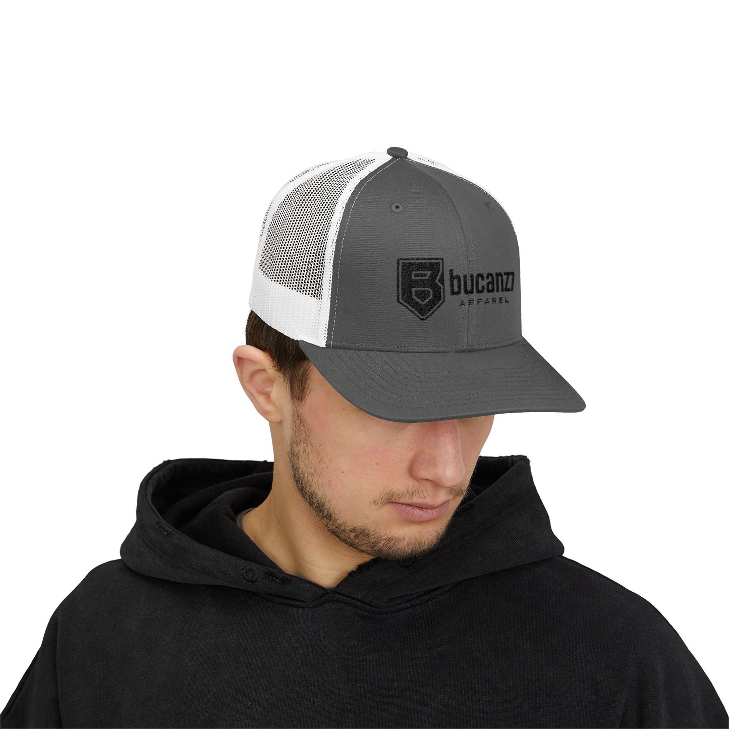 Trucker Cap – Bucanz Apparel Logo Snapback Mesh Hat