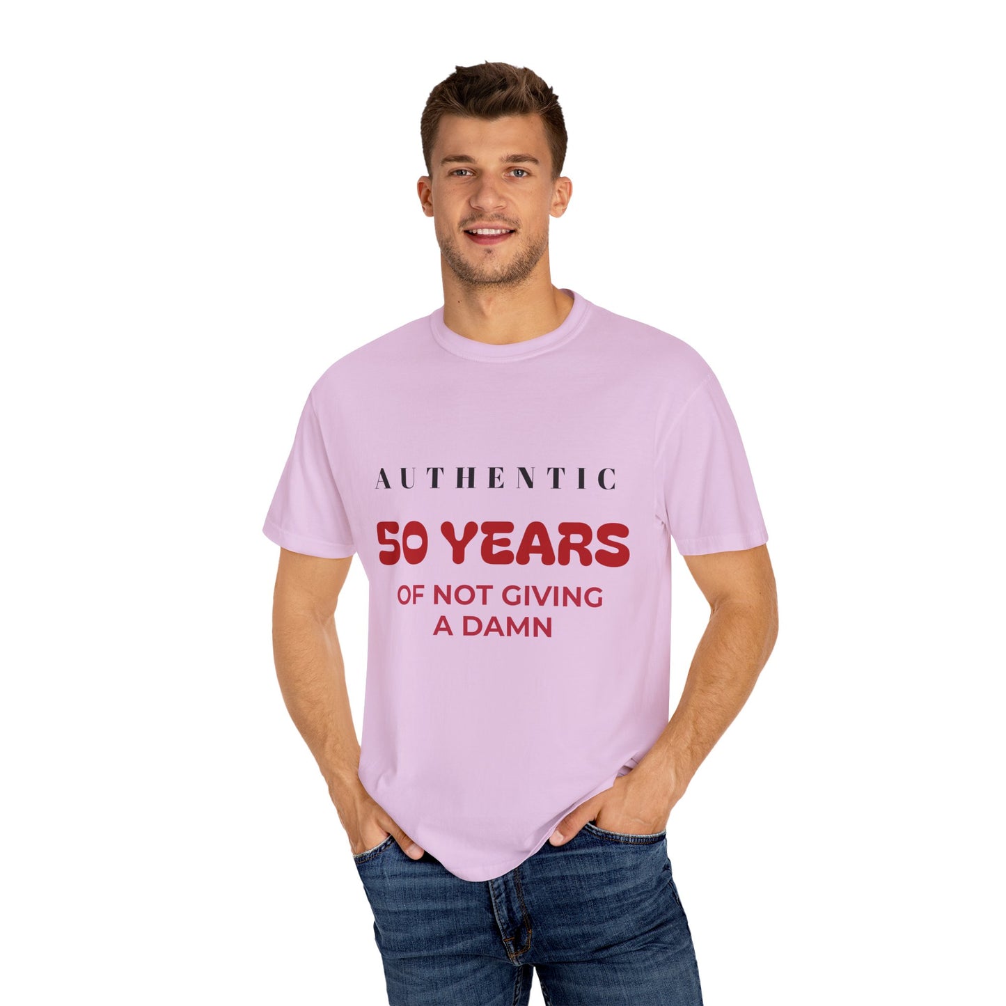 50th Birthday Unisex T-Shirt - Authentic & Bold Design