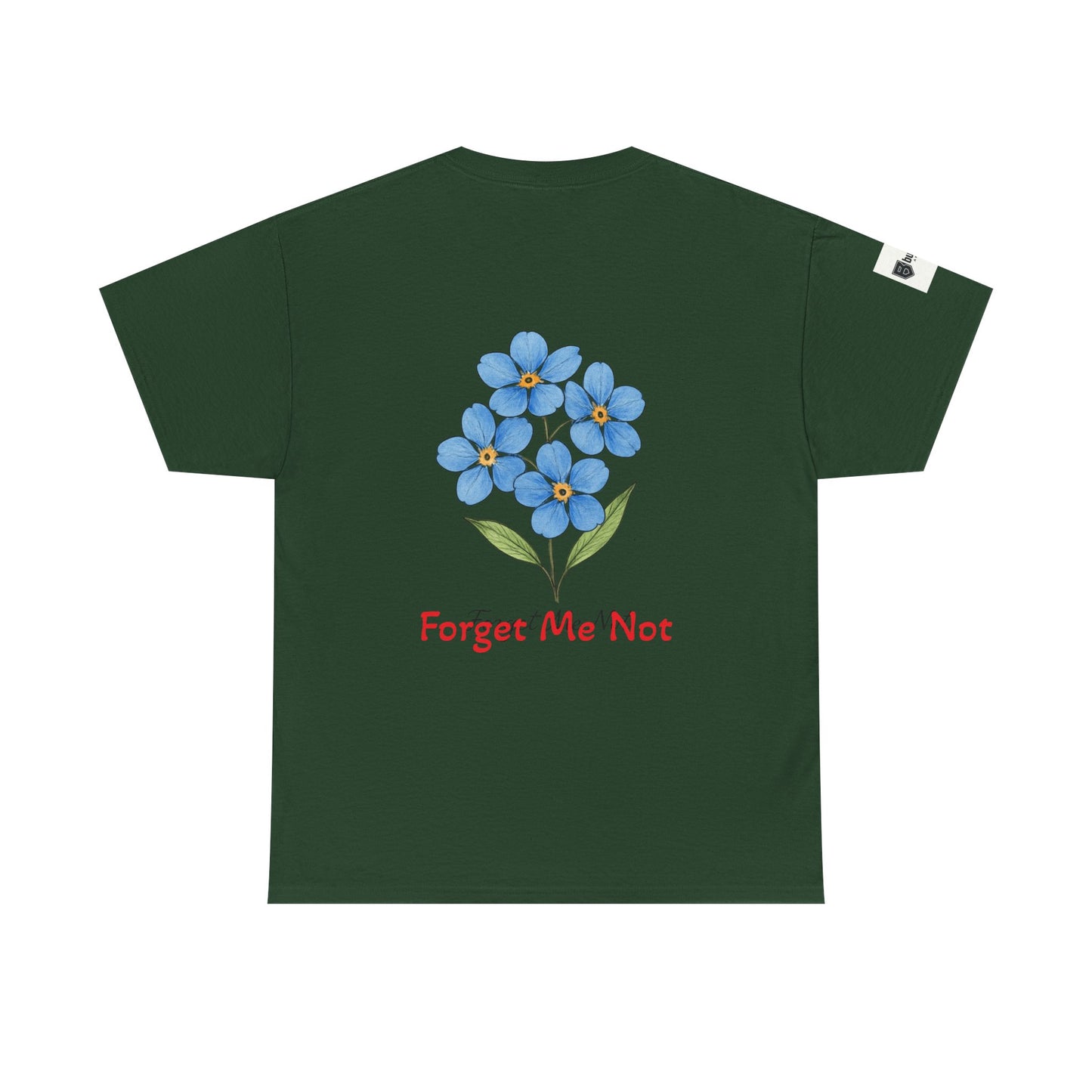 Forget Me Not Tee — "Love Remembers Even When The Mind Forgets" Caregiver Memory Shirt